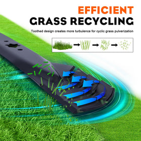 Hipa 42-inch mower blades for riding lawn tractors