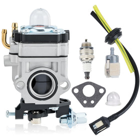 Hipa 43cc carburetor kit close-up showing ready-to-install components for quick repairs
