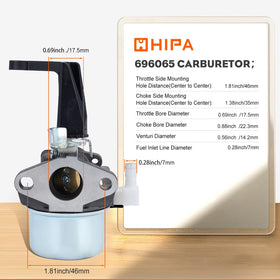 Hipa 491435S pre-filter inset highlights extra protection for intake.