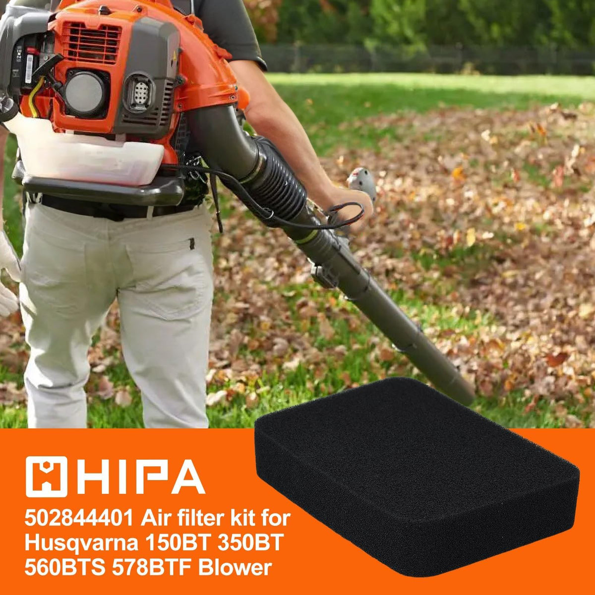 Hipa 502844401 fuel line kit for Husqvarna 150BT ensures reliable fuel delivery.