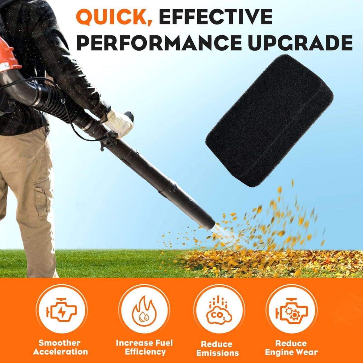Hipa tune-up kit package for Husqvarna 150BT saves time.