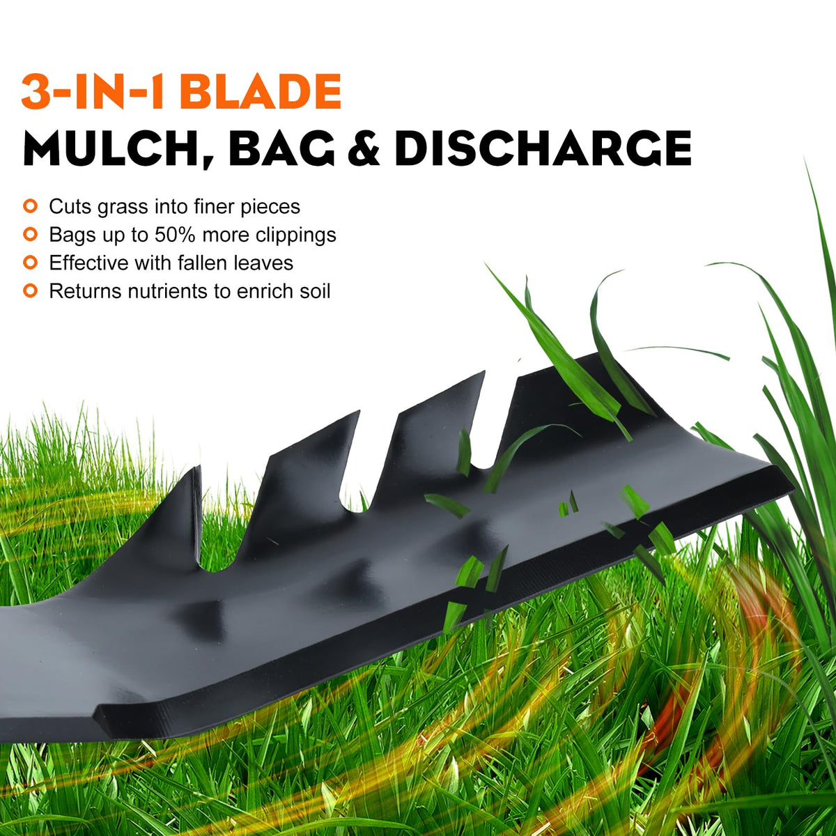 Installing blades with gloves for safe handling