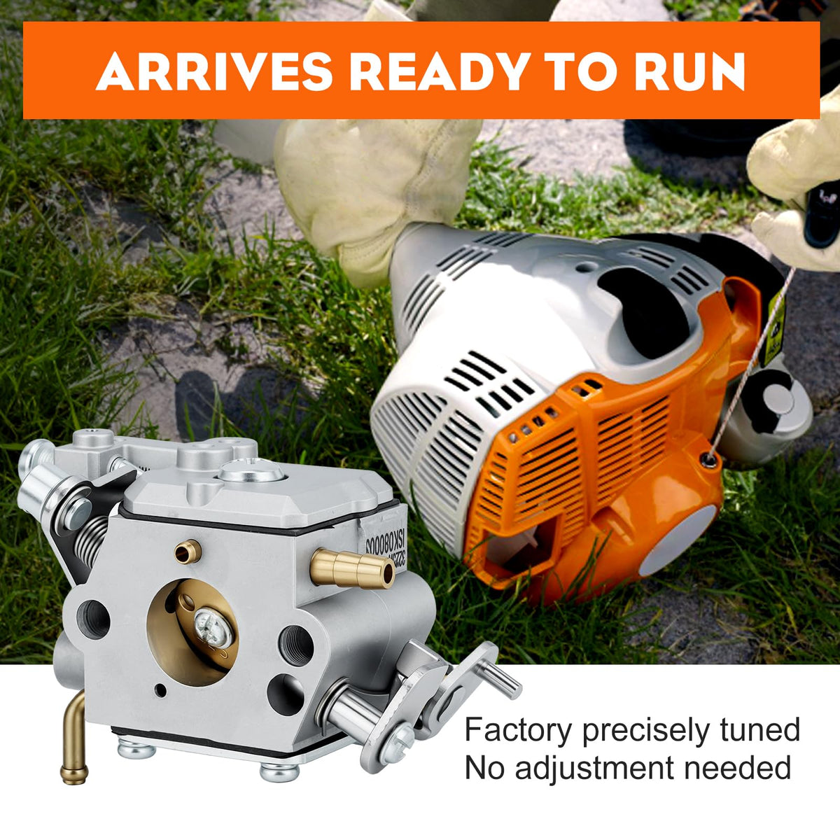 Hipa spark plug supports reliable ignition on Husqvarna trimmers.