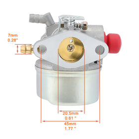 Hipa 640025C carburetor for Tecumseh OHV series supports smooth idle performance.