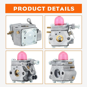 Hipa 753-06190 carburetor for Bolens BL160, compact design with essential kit