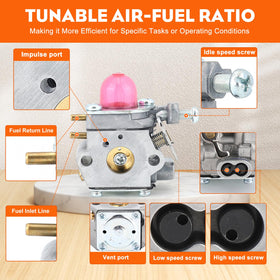 Hipa 753-06190 carburetor for Cub Cad CC202 CS202 compatibility