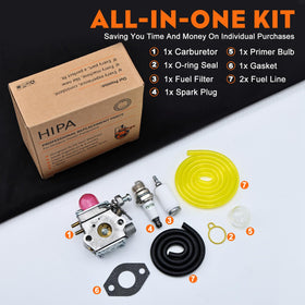 Hipa 753-06190 carburetor for TB22EC, factory-tuned replacement