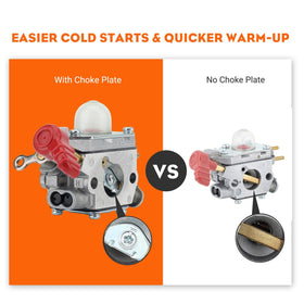 Hipa 753-06288 carburetor for Murray MS2550 boosts engine responsiveness.
