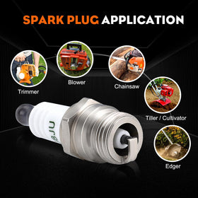 Compatibility chart for HIPA 794-00055A spark plug across engines.