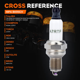 Hipa 794-00082 spark plug, thread reach 12.7mm, ensures proper seating.