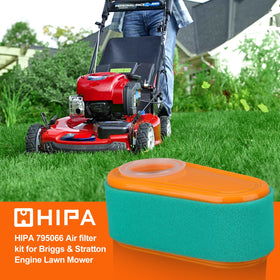 Hipa 795066 graphic highlights dirt-holding capacity and filtration performance