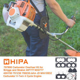 Hipa 797890 carb kit label showing part numbers for accurate ordering