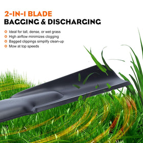 Hipa 942-04308 blades alloy steel construction for durability