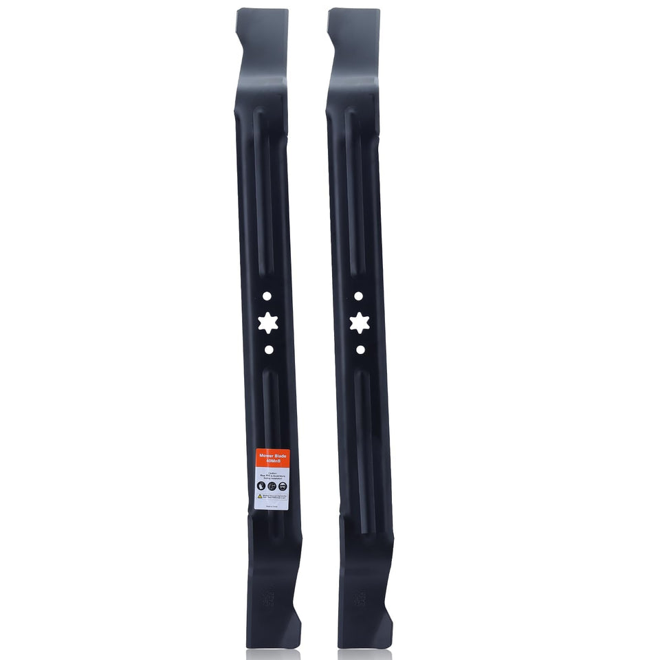 Hipa 942-04385 mulching blades with 6-point star for even clippings recycling