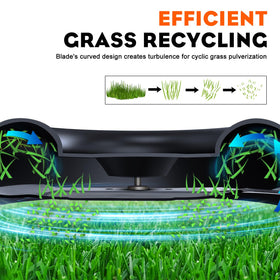 Hipa 942-0741a eco-friendly mulching by returning fine clippings to lawn.