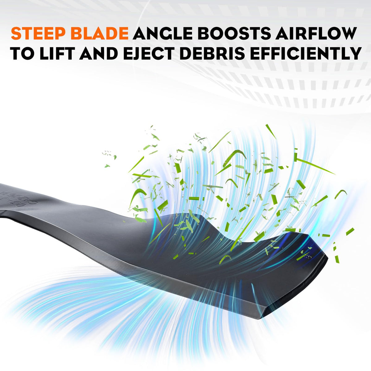 Hipa 942-0741a blades with rust-preventive coating ready for use.