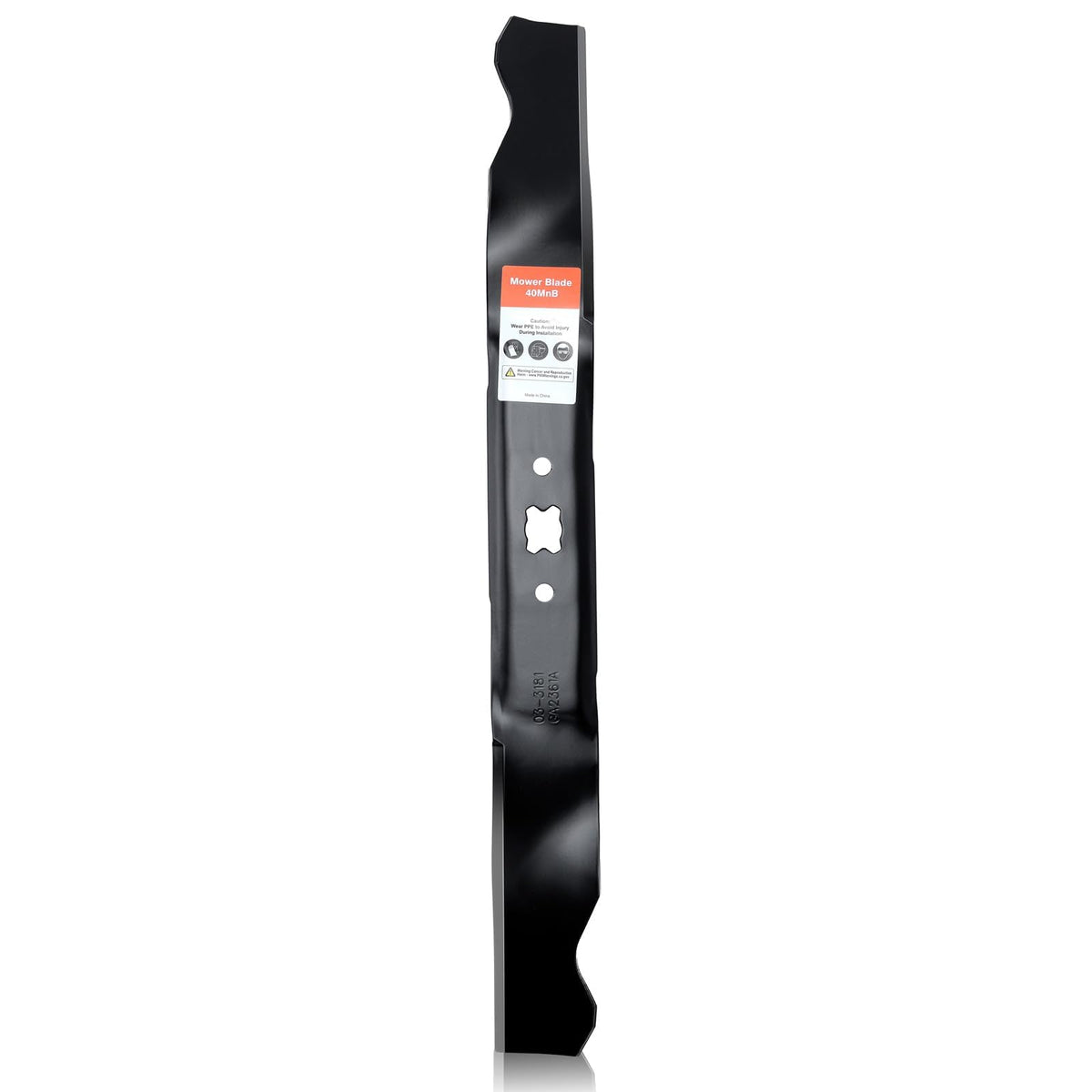 Hipa 942-0741A mulching blade ready for 21-inch Troy-Bilt mowers for finer clippings