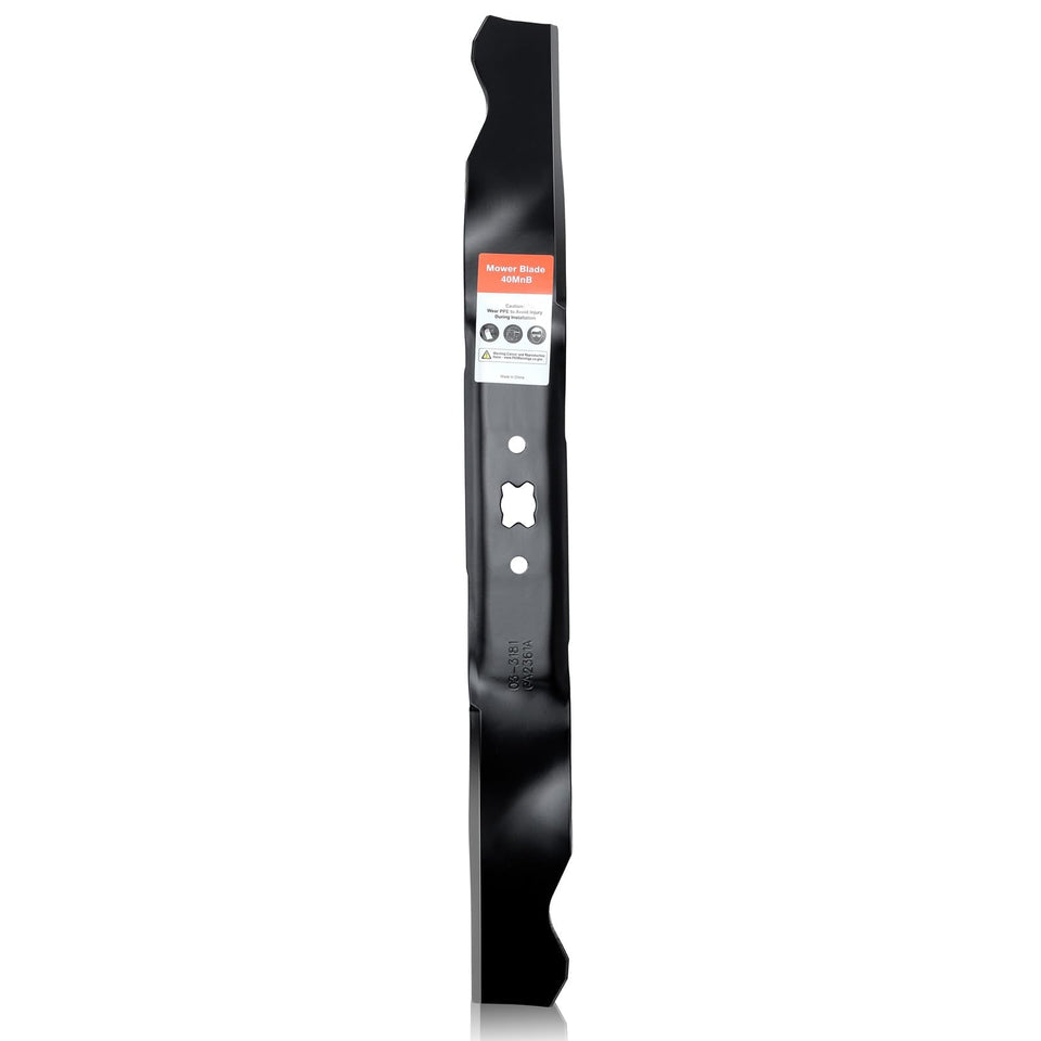 Hipa 942-0741A mulching blade ready for 21-inch Troy-Bilt mowers for finer clippings
