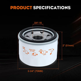 Hipa 951-12690 oil filter packaging ready for quick replacement.