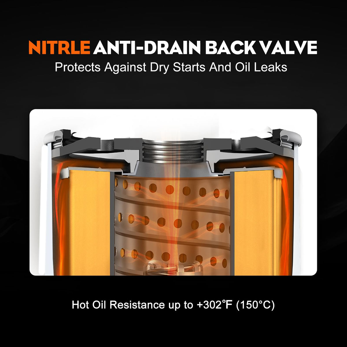 Hipa 951-12690 filter with label helps quick maintenance decisions.
