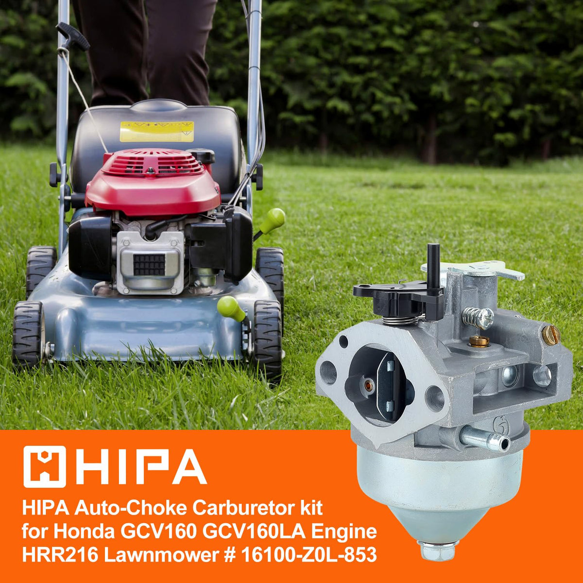 Hipa 17211-ZL8-023 air filter protecting Honda GCV160 engines from debris