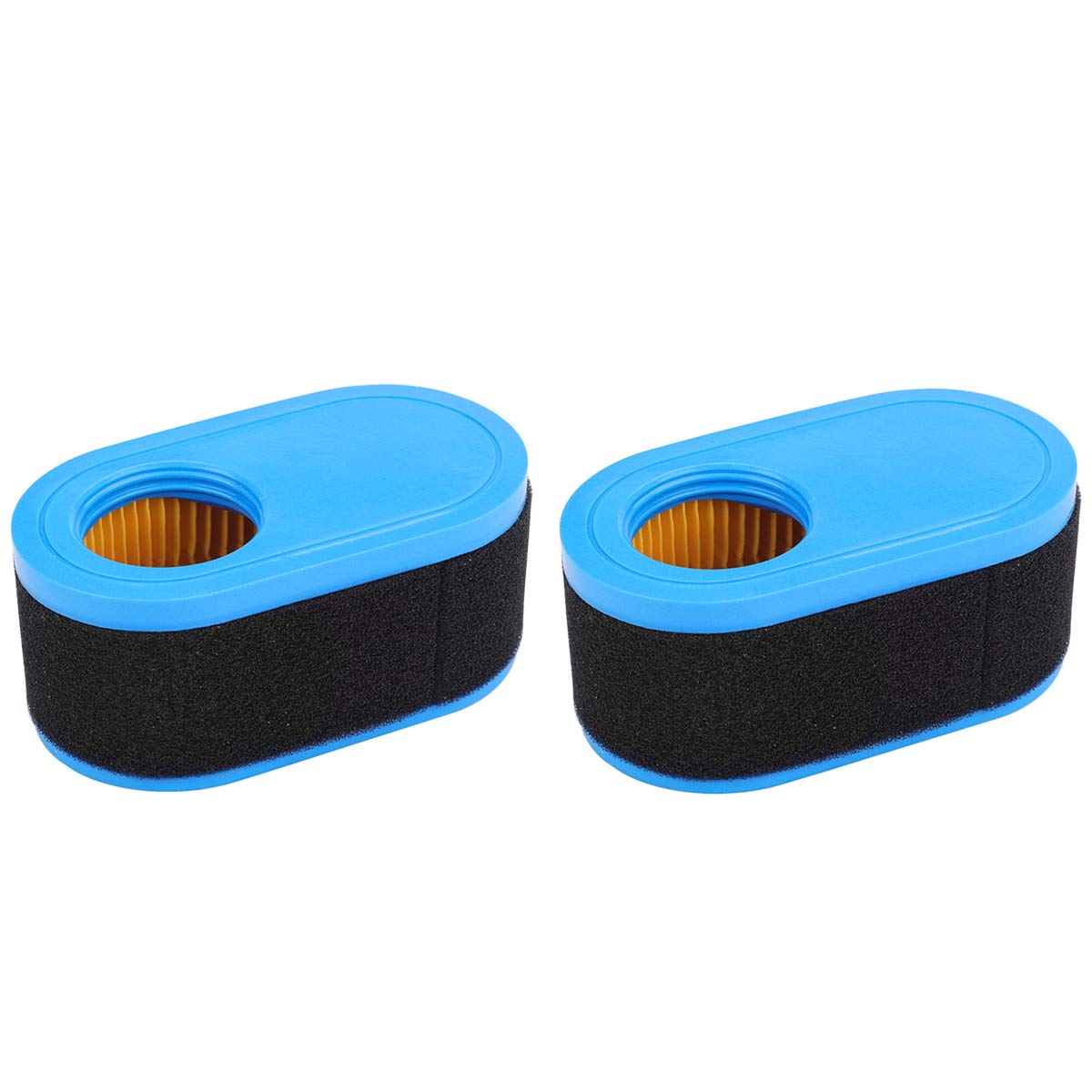 Hipa air filter front view showing precise fit for easy replacement