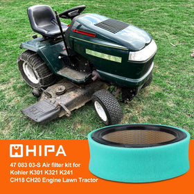 Hipa air filter high-density media captures particles.