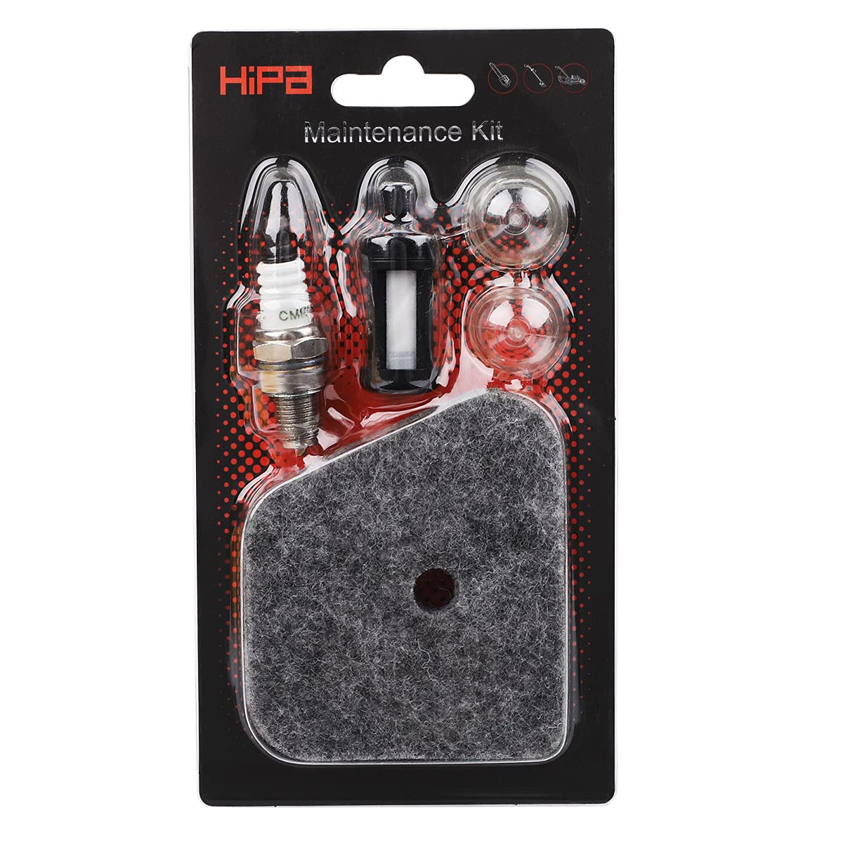 Hipa air filter kit for STIHL FS90R enhances airflow and filtration.