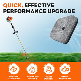 Hipa air filter close-up highlighting 99 percent filtration efficiency.