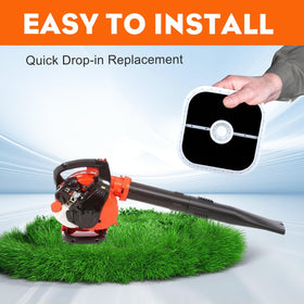 Hipa air filter seal prevents unfiltered air entry for consistent performance.