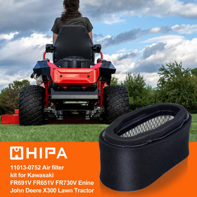 Hipa air filter kit for Kawasaki FH641V promotes cleaner combustion