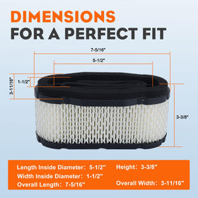 Hipa air filter kit for Kawasaki FH680V helps maintain airflow