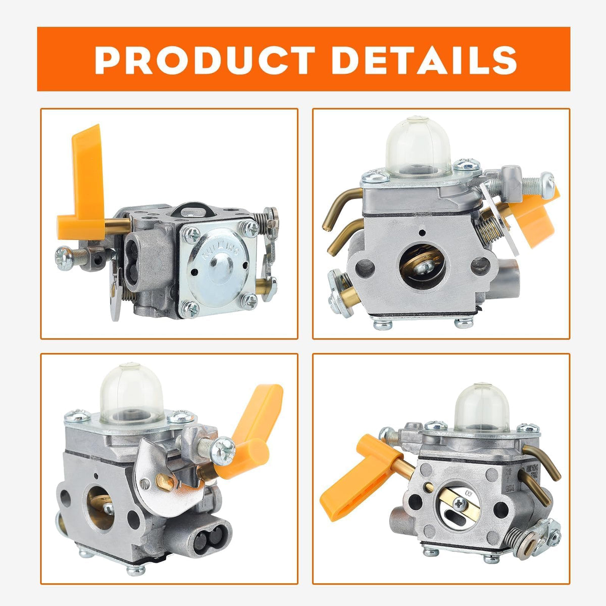 Hipa all-in-one carb kit with accessories for quick repairs.
