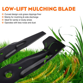 Hipa alloy steel blades with rust-prevent coating
