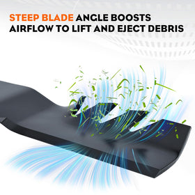 Durable alloy steel construction provides long-lasting performance