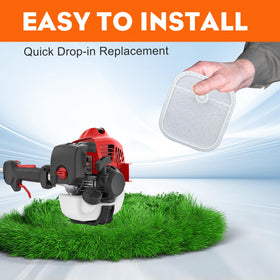 Hipa BCZ2450S air filter helps prevent unfiltered air reaching the engine.