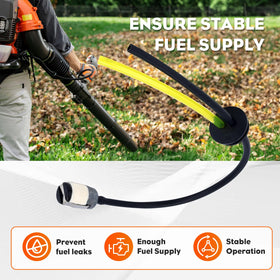 Hipa BCZ2460S brush cutter line kit enhances fuel delivery under tough cuts