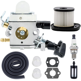 Hipa BG86 carburetor kit front view, ready-to-install replacement for reliable performance.