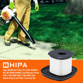 Hipa BG86 fuel filter designed for reliable fuel delivery to the engine.