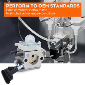 Hipa BG86 fuel line included, durable supply line for reliable fuel delivery.