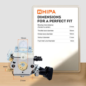 Hipa BG86 gasket set, precise seals for consistent performance.