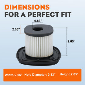 Hipa BG86 leak-proof seal prevents unfiltered air ingress.
