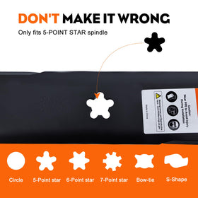 Hipa blade edge with rust-protection coating lasts longer