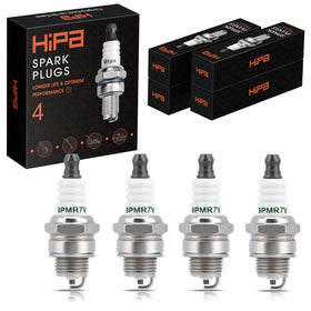 Hipa BPMR7A spark plug four-pack for reliable ignition.