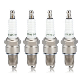 Hipa BPR5ES spark plug angle view reveals compact design for NGK compatibility