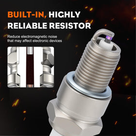 Hipa BPR5ES spark plug on spec sheet highlights compatible engine range