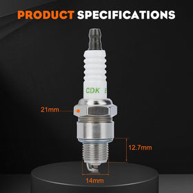 Generator installation Hipa BPR6HS spark plug in GX360K1 system
