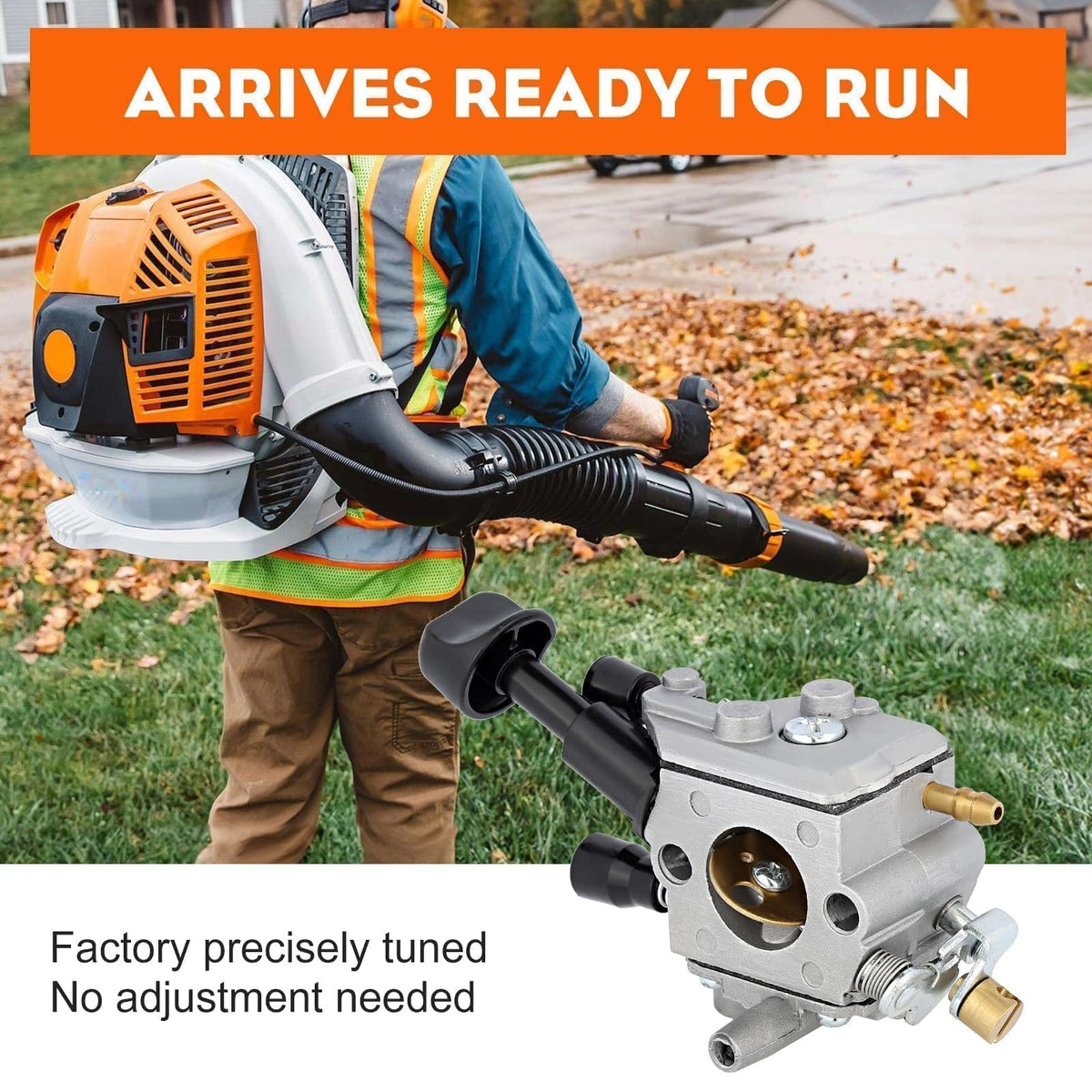 Hipa BR350 air filter improves clean intake for smoother operation.