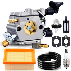 Hipa BR430 carburetor assembly for BR350/BR450 improves compatibility and reliability.