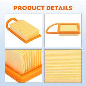 HIPA BR600 air filter dimensions fit for BR600